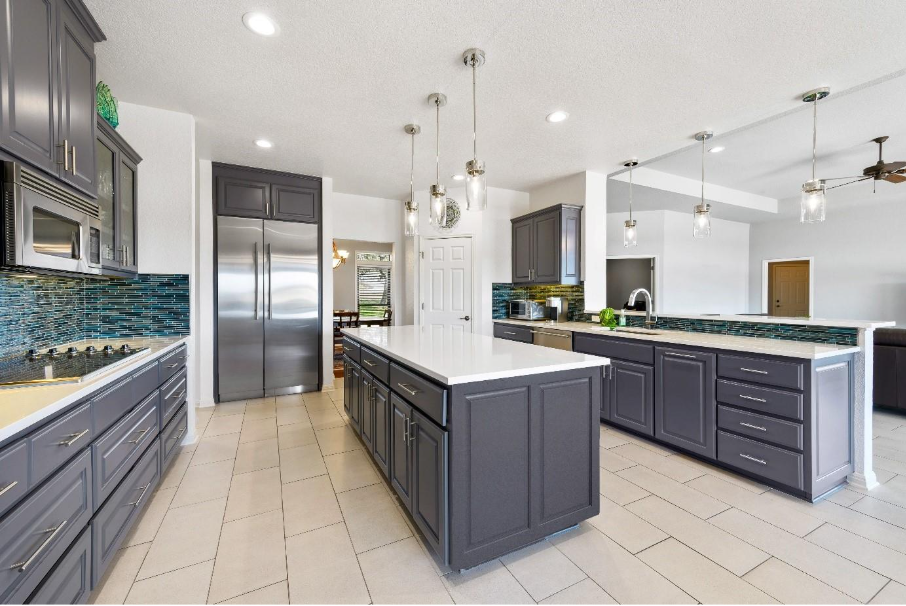 Grey Kitchen Units versatile and work beautifully